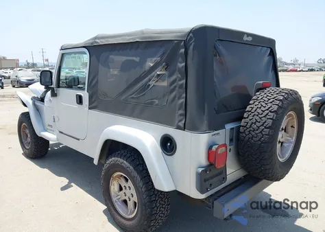 2005 Jeep Wrangler Unlimited из США, поврежденный, VIN 1J4FA44S85P335204